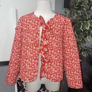 Quilted Jacket with Bows from Boutique
